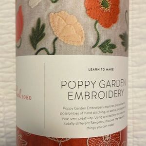 Purl Soho Poppy Garden Embroidery Kit - New